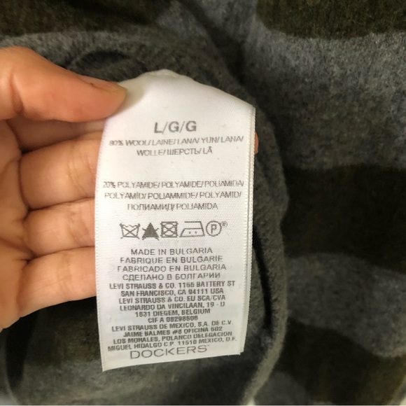 DOCKERS Striped Wool Sweater - Picture 9 of 10